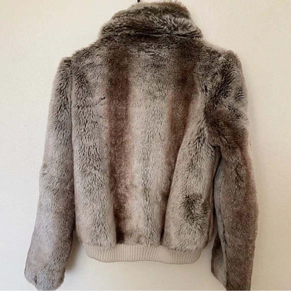 Sanctuary Faux Fur Bomber Jacket - Picture 4 of 4